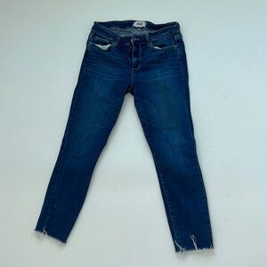 Lightly worn, Size 28, dark blue, jeans